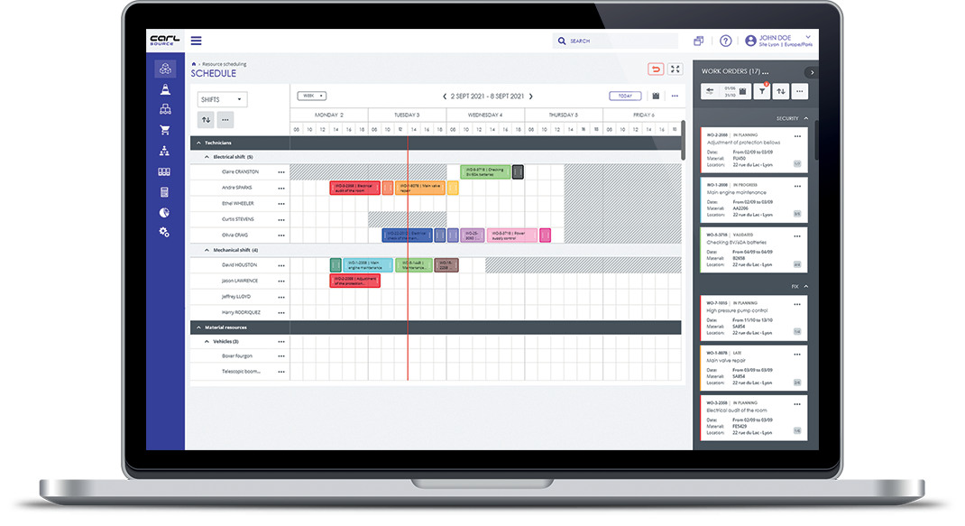 screenshot of CARL Source